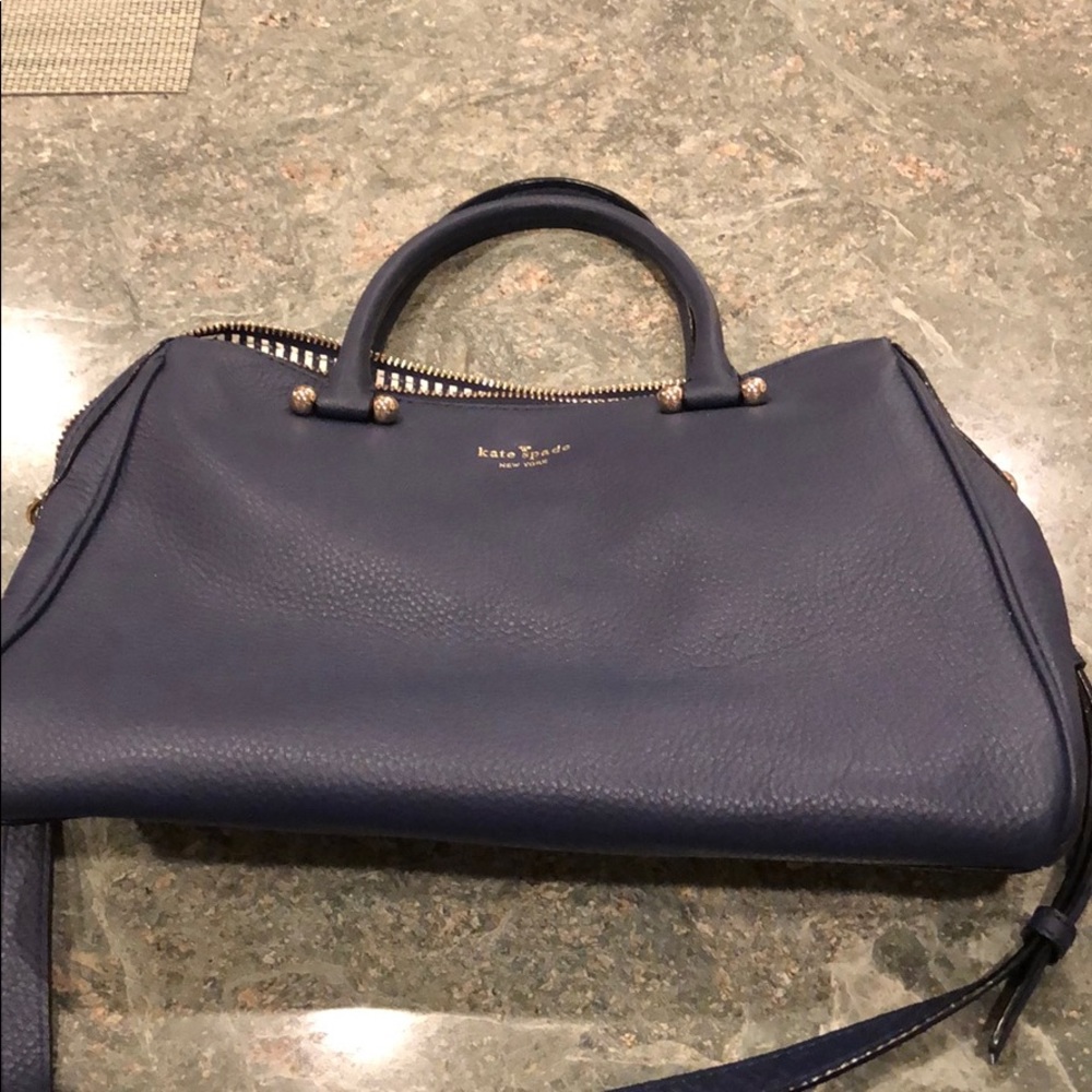 Navy Kate Spade bag